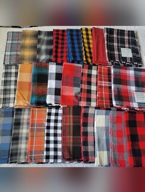 Colorful Plaid Fabric